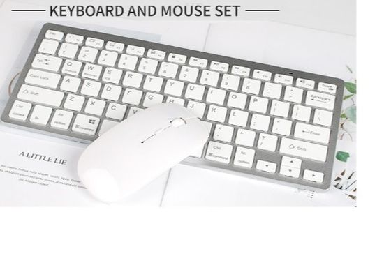 Recharge Bluetooth 5.0 2.4Ghz USB Receiver Wireless Keyboard And Mouse Set