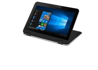 Black G+G laptop Yoga Touch Screen , 11.6" 2 In 1 Yoga Laptop IP54