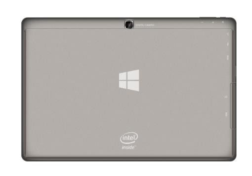 600g 2in1 Windows Touch Screen Laptop Tablet , Silver 10.1 Inch Windows 10 Tablet